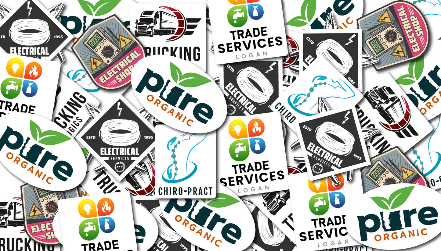 Cut - to - Shape Stickers - Omega Stickers