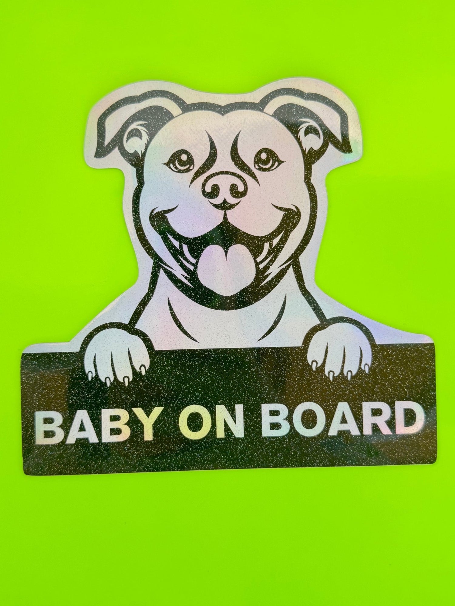 Dogs On Board - Omega Stickers