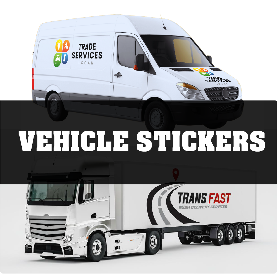 Vehicle stickers - Omega Stickers
