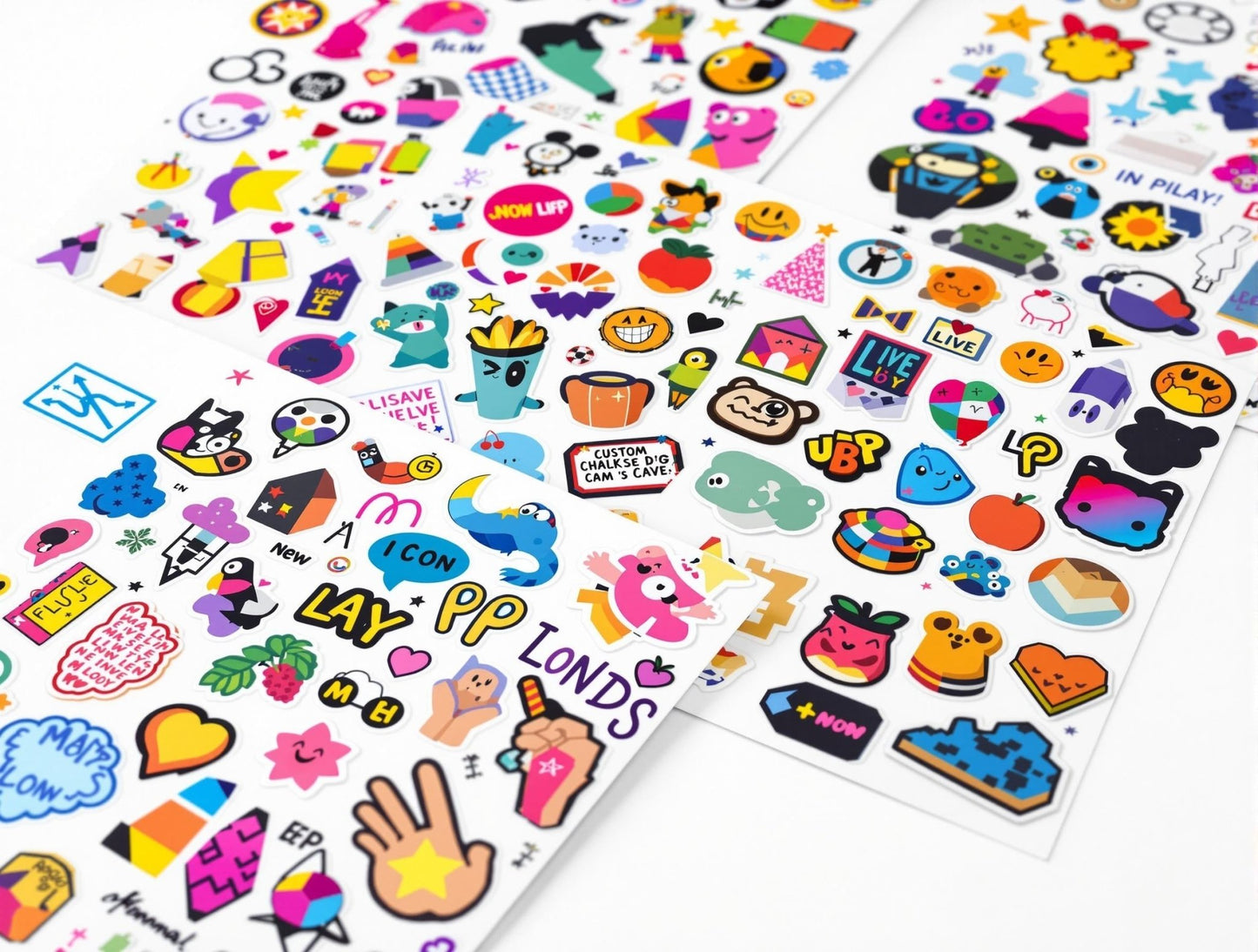 Custom Sticker Sheets – Premium Vinyl, Any Shape & Design - Omega Stickers