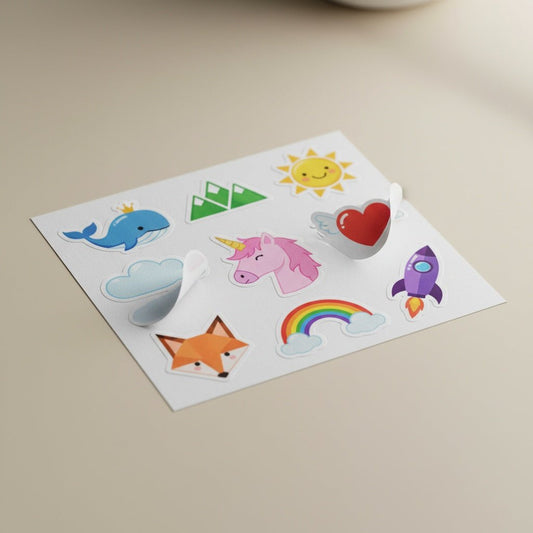 Custom Sticker Sheets – Premium Vinyl, Any Shape & Design - Omega Stickers