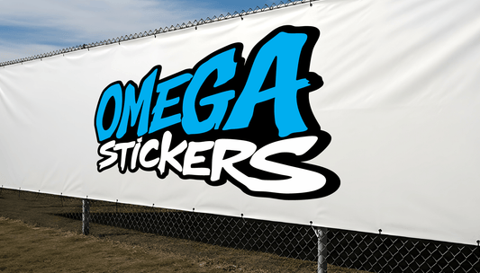 Custom Vinyl Banners - Omega Stickers