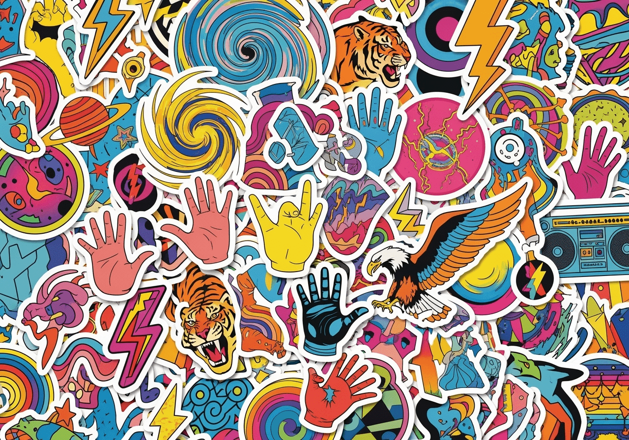 Cut - to - Shape Stickers - Omega Stickers