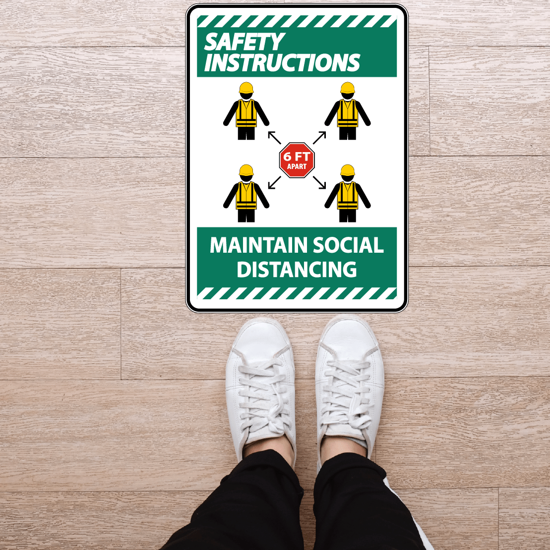 Floor Stickers - Omega Stickers