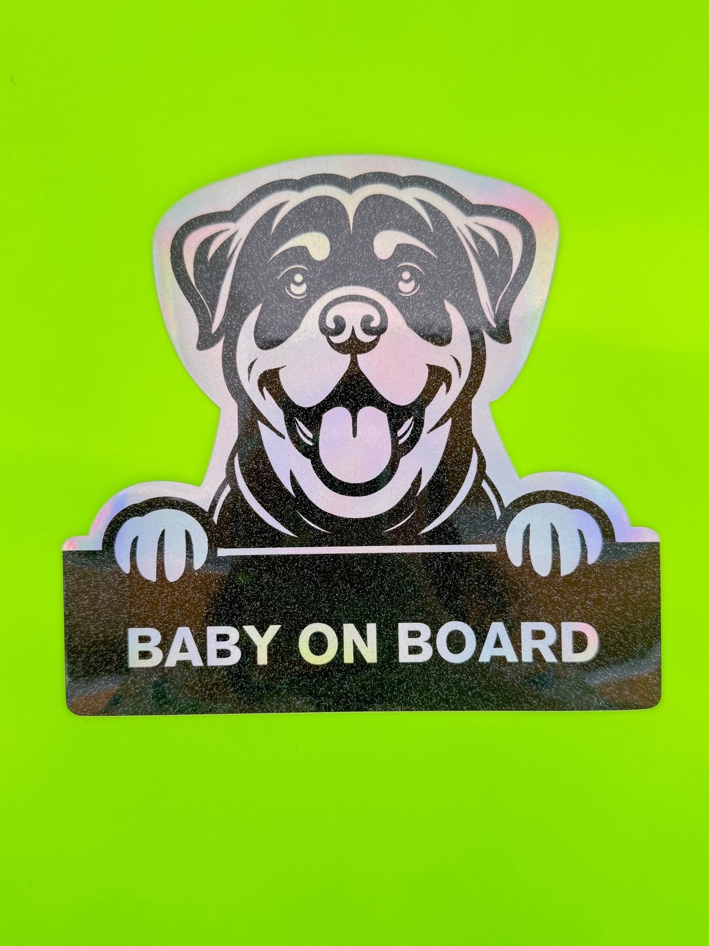 Rottweiler On Board - Omega Stickers